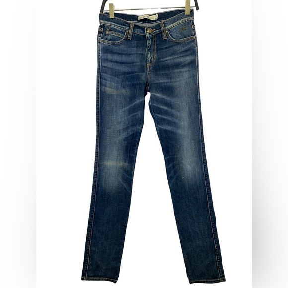 NWT Roy Rogers Dotty Straight Leg Dark Wash Jeans Size 26 - Picture 2 of 10